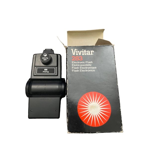 Vivitar Automatic Electronic Flash Model 283 w/ Box & Manual